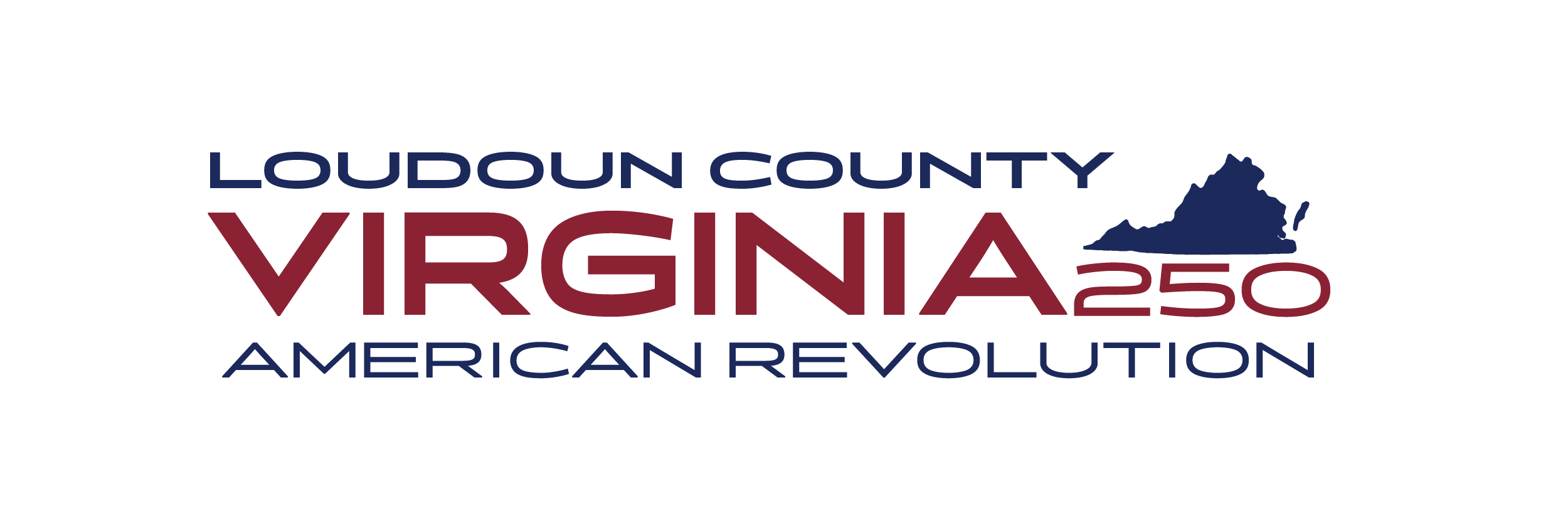 Loudoun County Virginia 250 American Revolution logo