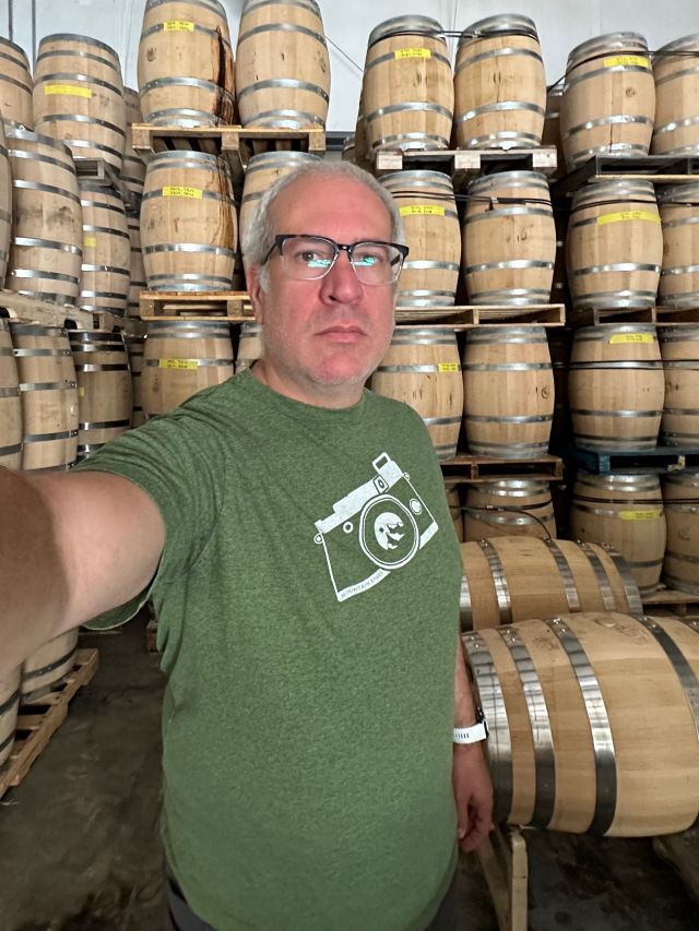 Image of individual making whisky.