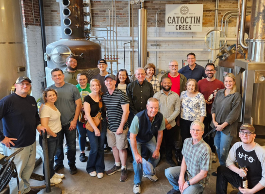 Bottling workshops at Catoctin Creek