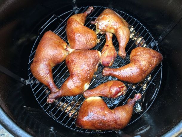 Chicken on the grill