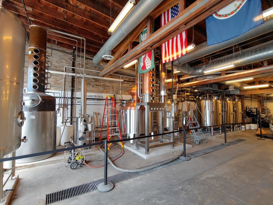 Catoctin Creek Distillery Production Area