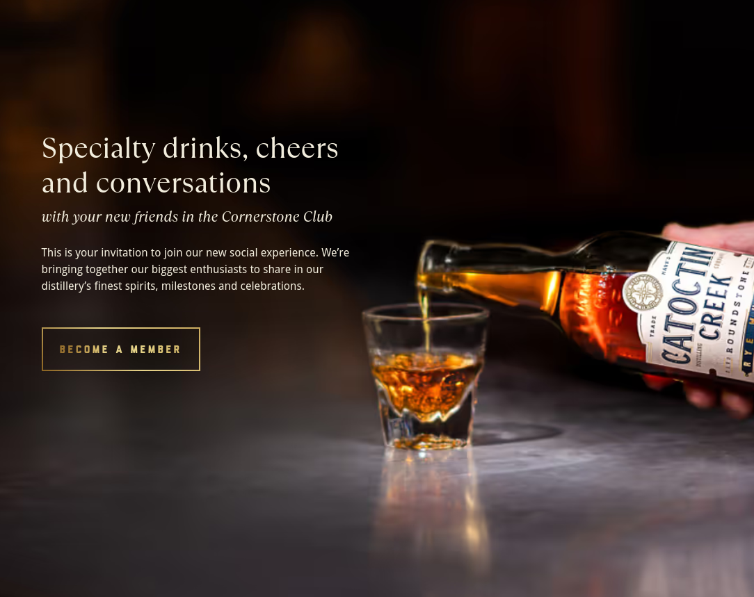 Specialty drinks, cheers and conversations.  Click to learn more.