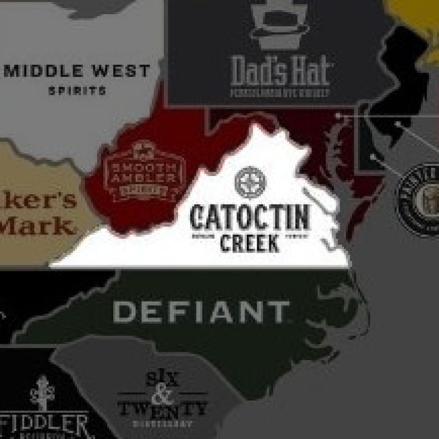 Virginia Catoctin Creek Map